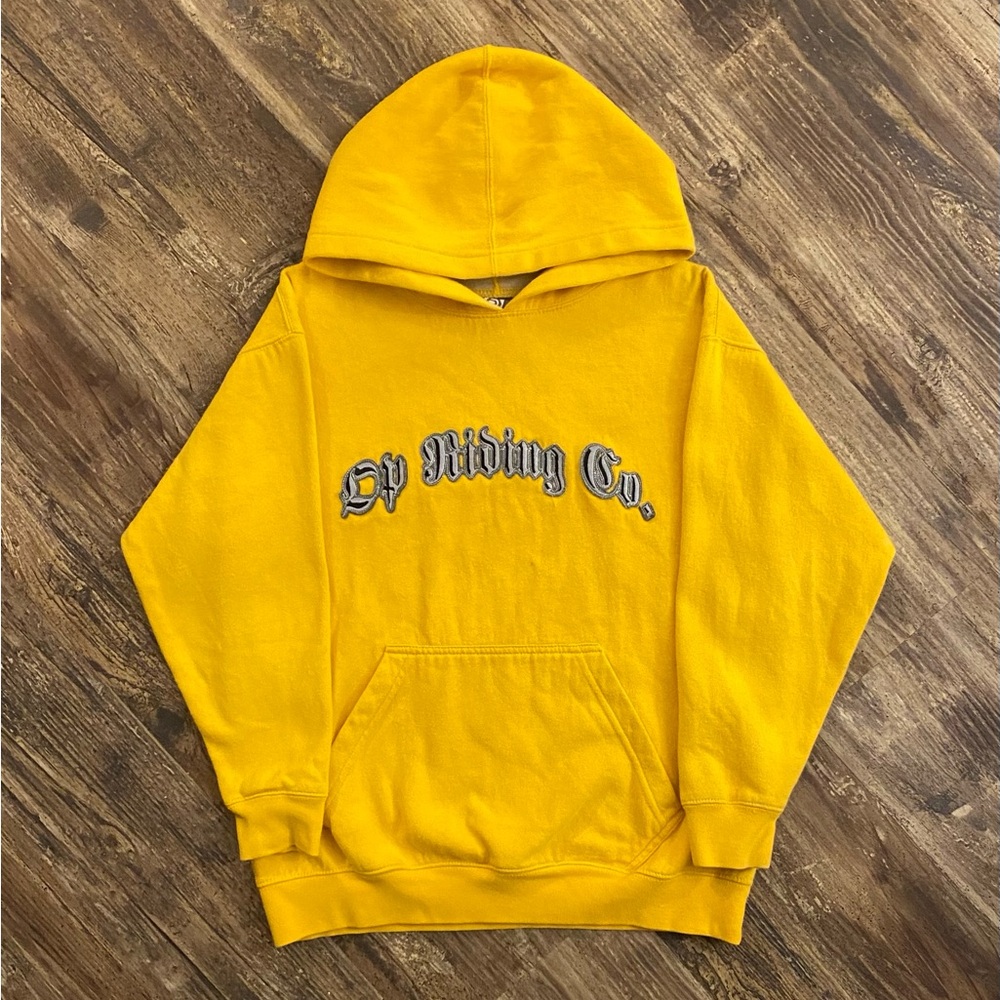 Vintage 2000s Youth Ocean Pacific OP Riding Co Spellout Hoodie Youth Medium